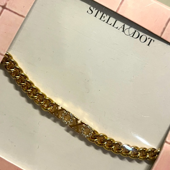 BNIB Gold Stella & Dot Bracelet - Picture 1 of 2
